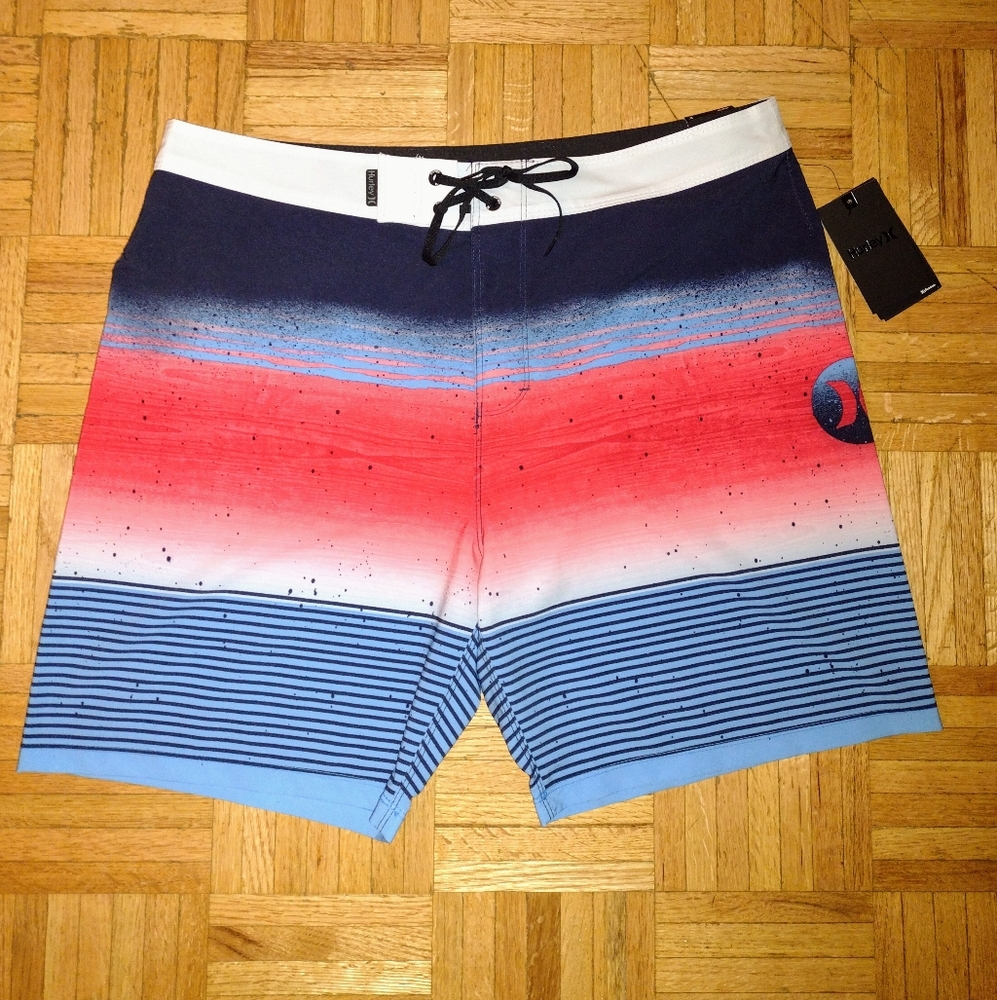HURLEY NEW Board Shorts Swim Trunks rvca volcom 34